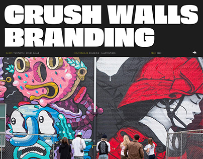Crush Walls Branding