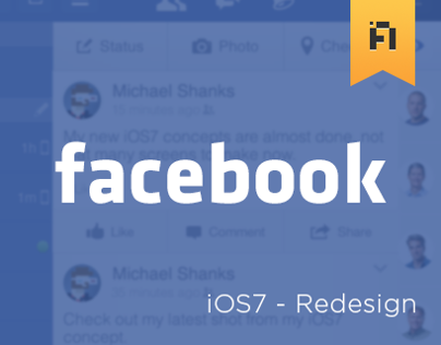 Facebook - iOS7 Redesign