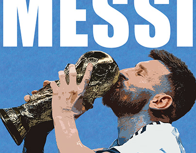 Lional Messi Poster Vec