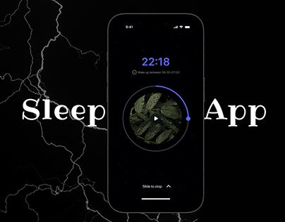 Sleep Tracker App - UX/UI Case Study
