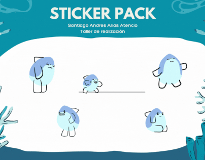 Sticker pack (Shark)