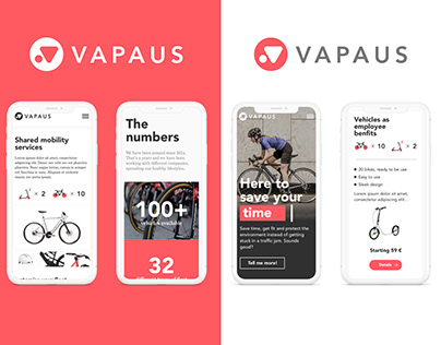 Vapaus - Brand Identity & Responsive Web UI - DIS