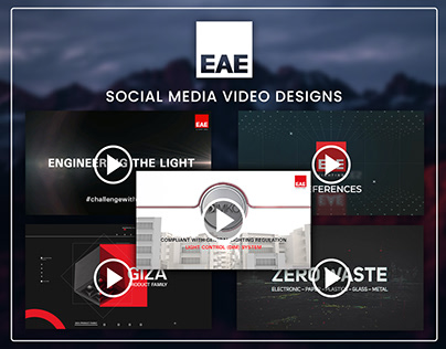 EAE Lighting - Social Media Video Designs