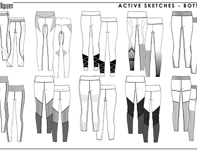 ACTIVEWEAR COLLECTIONS B&W