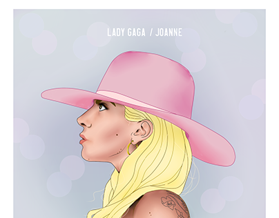 Cover of Lady Gaga brand new album Joanne.