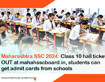 Maharashtra SSC 2024: Class 10 Hall Ticket Released