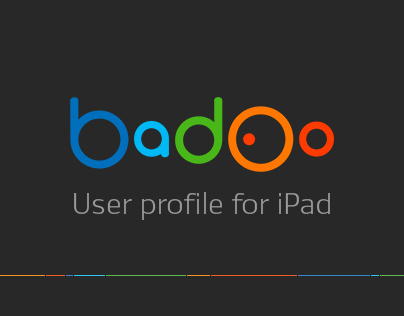 Badoo user profile for iPad
