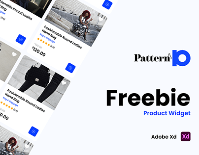 PatternIO | Adobe XD Freebie for Product Widget