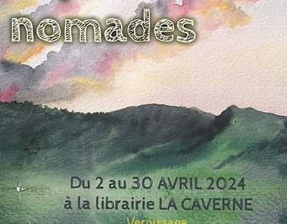 Project thumbnail - Expo Aquarelle - Paysages Nomades
