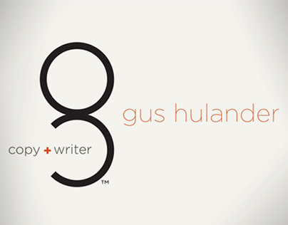 Gus copy+writer Logo and Biz card