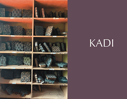 Kadi - Block print on upcycled fabric