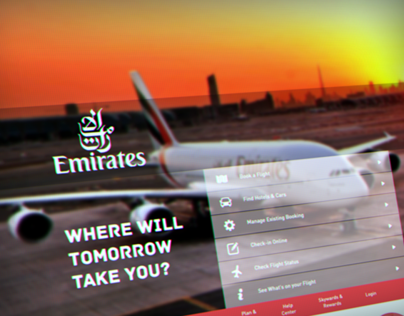 Emirates Website Redesign