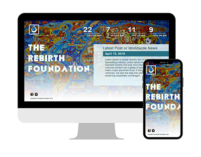 Rebirth Foundation - Web Design