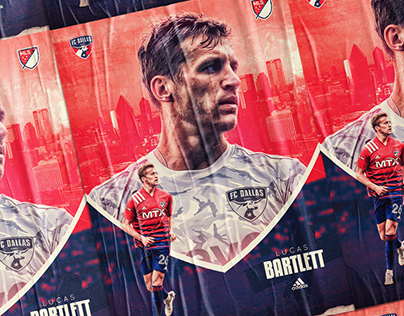 Sport Design Flyer - Lucas Bartlett | FC Dallas