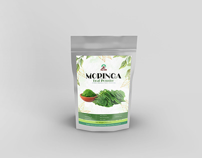 Moringa Packaging Design