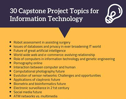 Capstone Project Topics for Information Technology