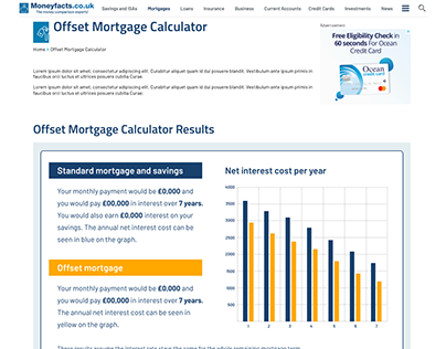 Mortgage Calculator Designs