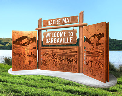 Dargaville (NZ) laser cut graphics
