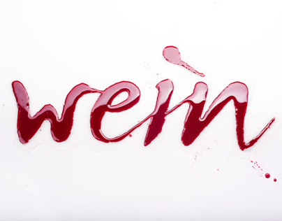 Wein Typography