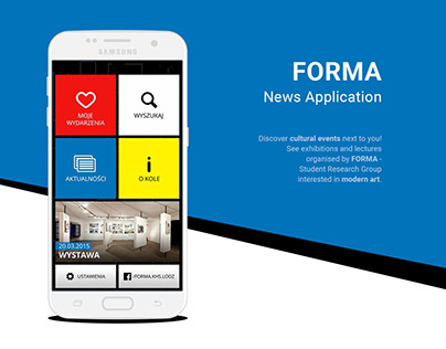 FORMA news application