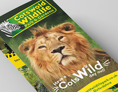 Cotswold Wildlife Park Leaflet Design