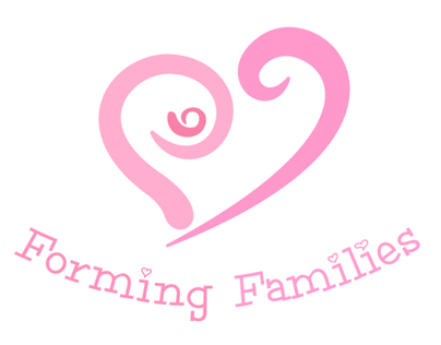 Logo and leaflet design for Forming Families