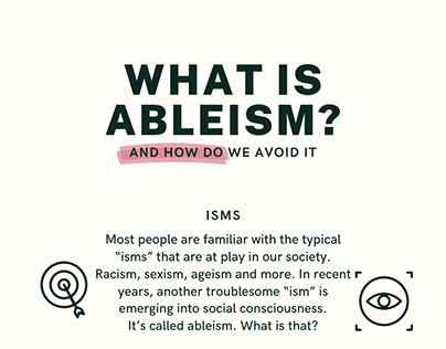 What is Ableism and How Do We Avoid It?