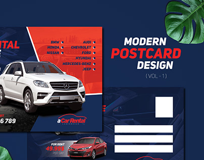 Modern Postcard and EDDM Postcard Design