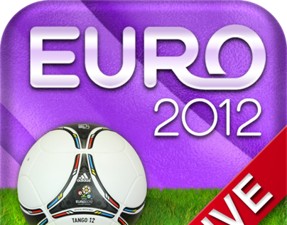 Euro2012Live App interface design