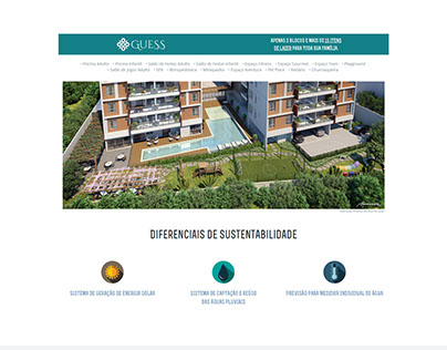 Guess Residencial - Landing Page