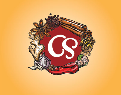 Ceylon Spices Logo & Packaging