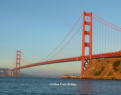 San Francisco. Golden Gate Bridge.