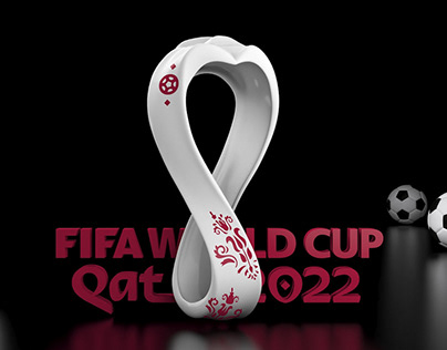Fifa World Cup Qatar 2022 logo Model -No Copyrights