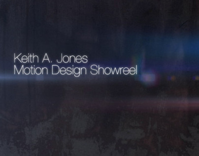 Keith A. Jones' Showreel