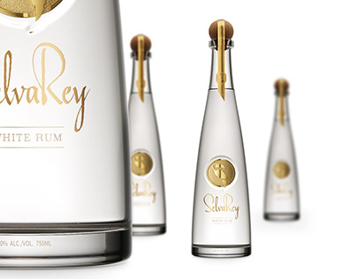 SelvaRey 3D rendering of rum