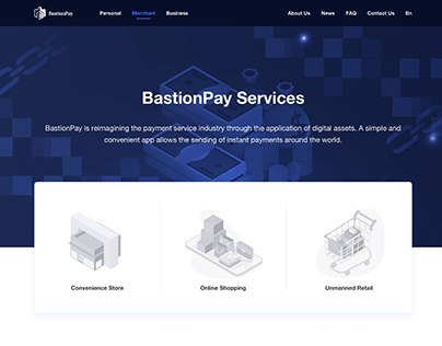 BastionPay 网站设计提案