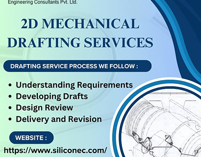 2D Mechanical Drafting Services