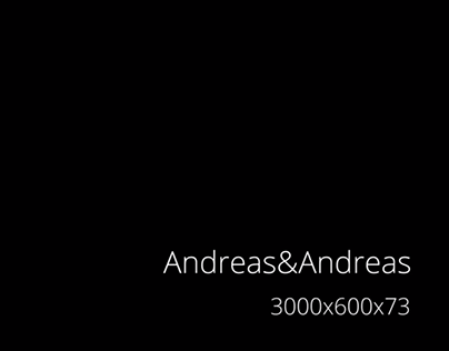 Andreas&Andreas - 3000x600x73