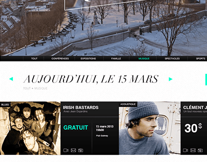 Quoi Faire À Québec - Web Design