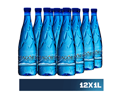 Pure Refreshment: Zagori Natural Spring Water 1L