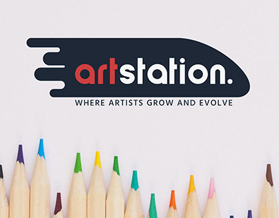 Art Station Logo Contest Entry