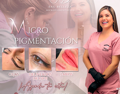 Micropigmentación - Social Media