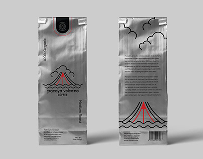 Pacaya Volcano Coffee - Logo + Packaging