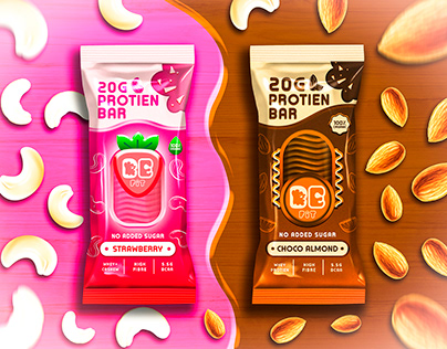 Packaging/Product Design: BE FIT CANDY BAR