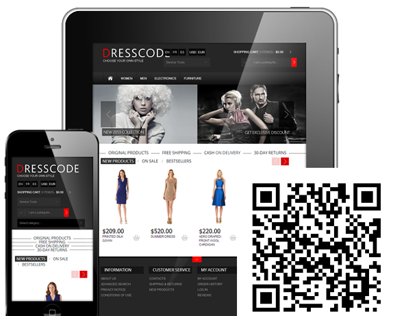 Dresscode - Responsive osCommerce Theme