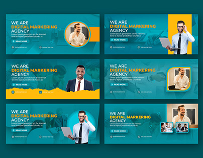 Marketing Agency Facebook Cover Template
