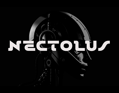 Nectolus - Futuristic Display Font