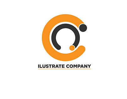 Logo Ilustrate Company Concept