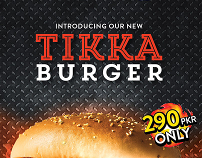 Snack Attack Tikka Burger Campaign