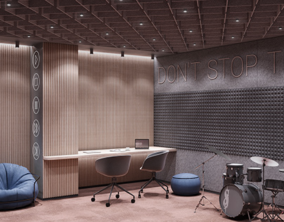 Design of the recording studio
